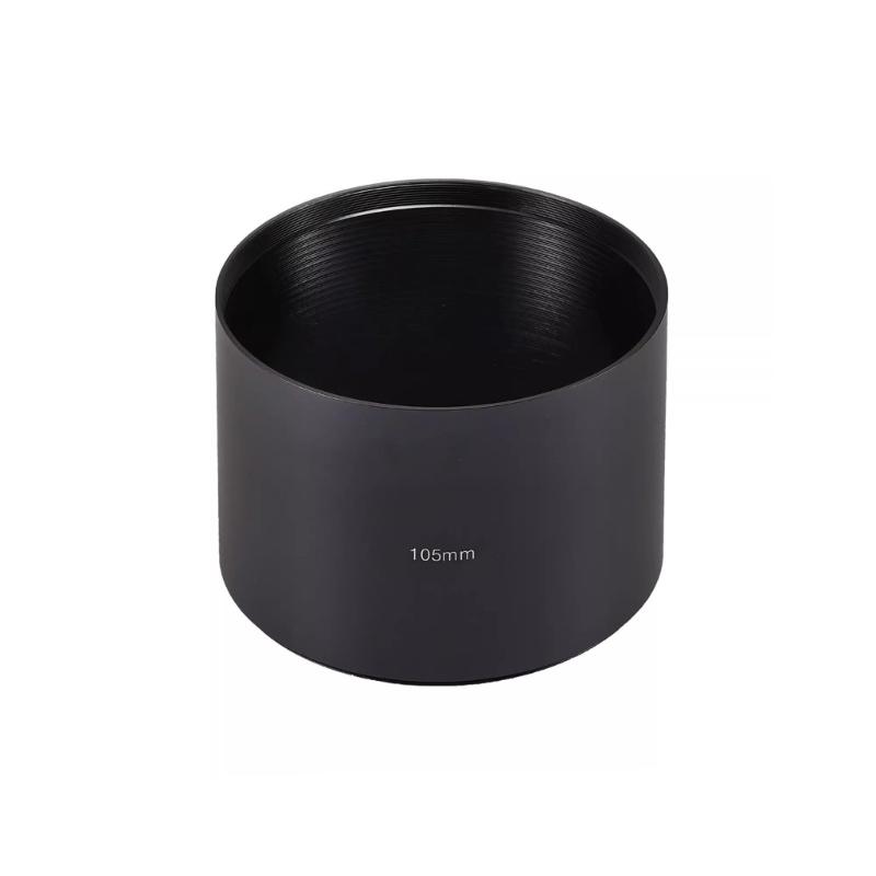 Professional Metal Lens Hood Shade 105mm for Telephoto Lens Durability Aluminum Lens Shade 105mm