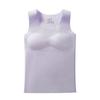 Stage 2 German velvet thermal underwear girls' development period seamless bra junior high school students with chest pads girls' vest