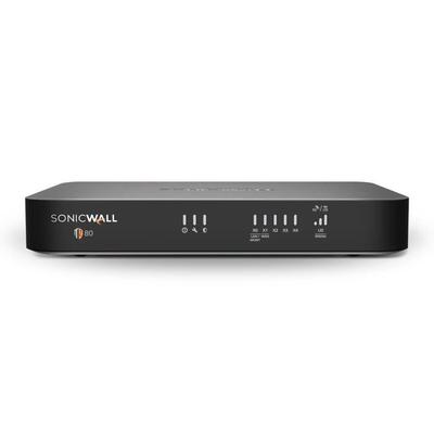Network Router - SonicWall - TZ80 - Ethernet - 750 Mbps - Remote Access