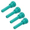 4Pcs Milking Machine Lining Green Silicone Milk Liner for Cattle Cow Livestock Tools