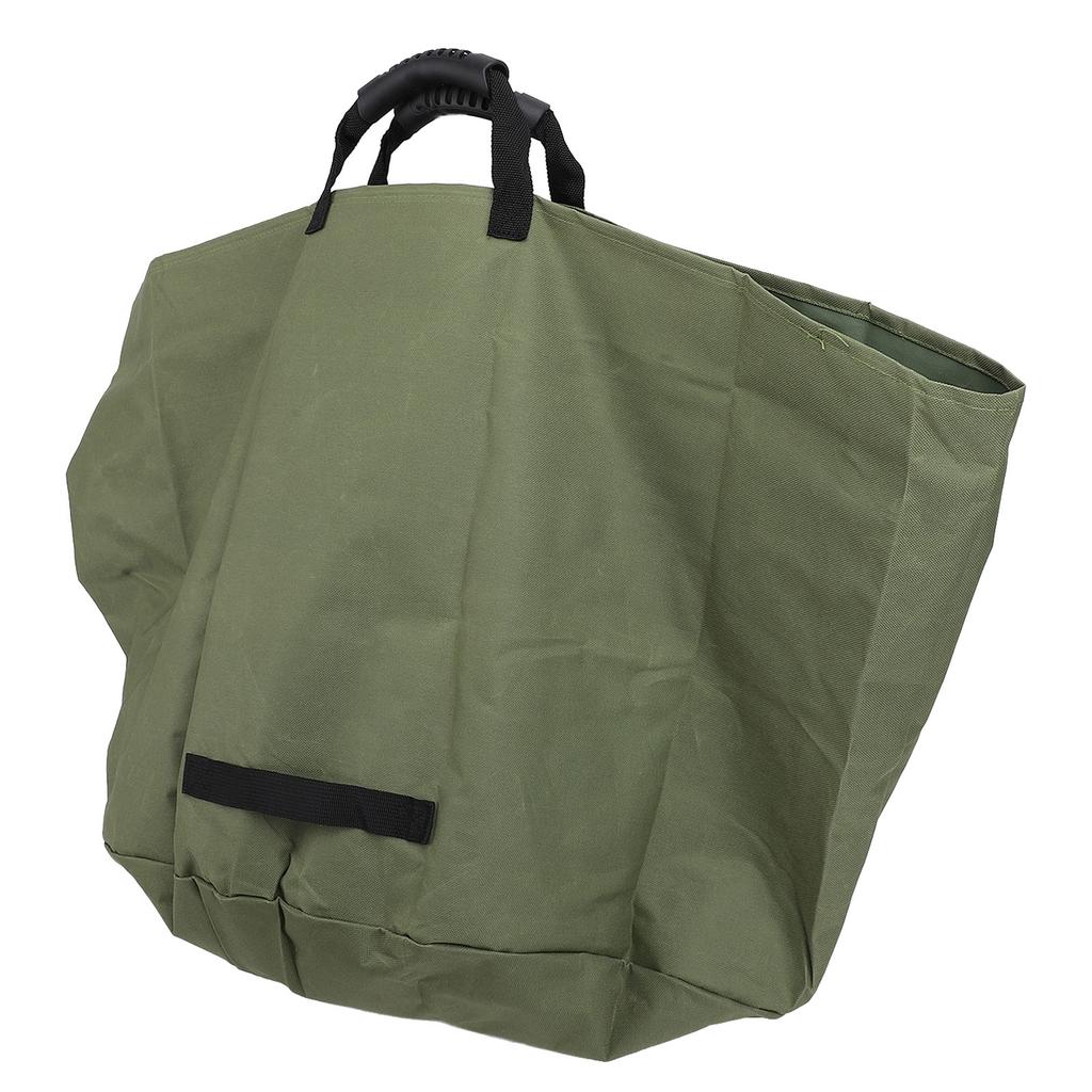 Fallen Leaf Storage Bag with Rubber Handles PVC Elastic Frame Heavy Duty Garden Waste Bag 33