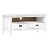 Day and Night - Day and Night Hill TV Cabinet Solid White Pine Wood 110x40x47 Cm