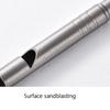 With Cord Camping Whistle Ultralight Titanium Whistle Sandblasting Emergency Whistle  Exploring