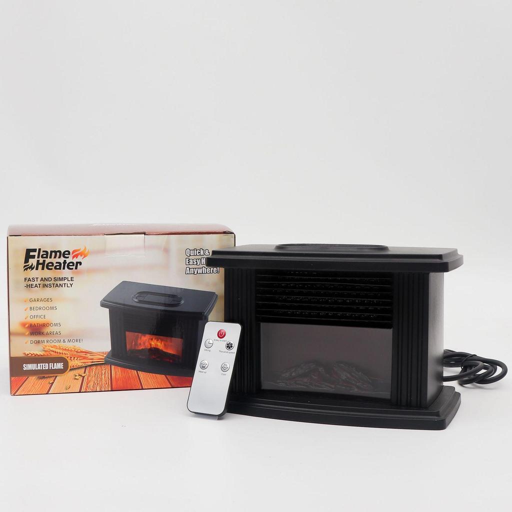 Compact HandyHeater: Mini Desktop Fan Heater with Low Noise for Home or Office