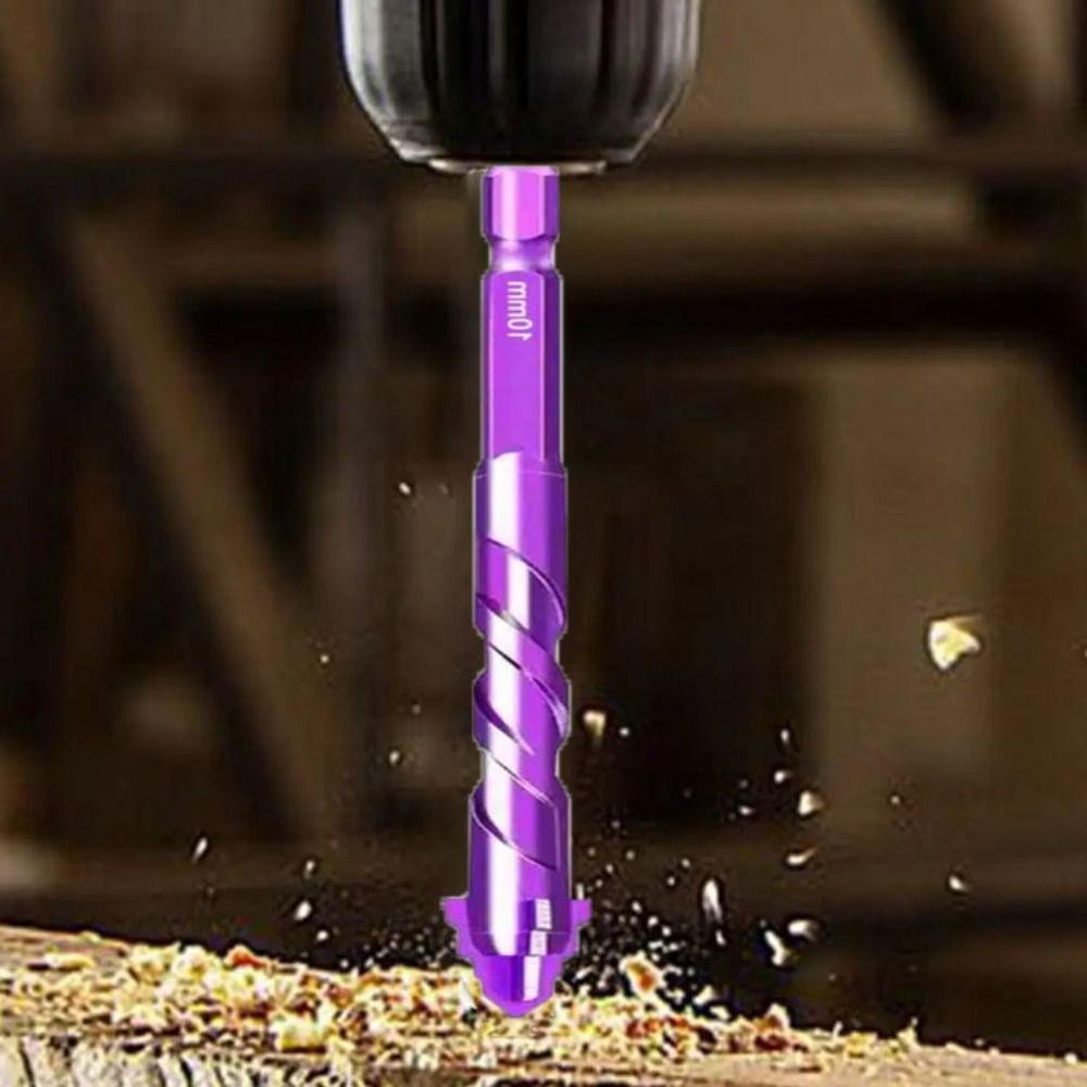 High Hardness Multifunctional Tool Set Steel Zinc Zinc Alloy Eccentric Drill Bit  Wood Drilling