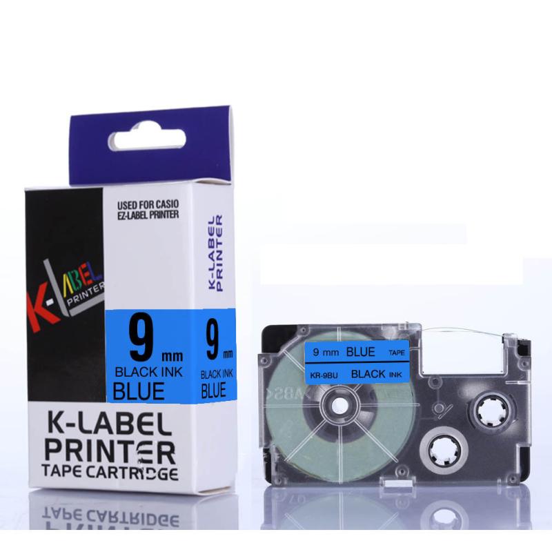 8m X 9mm Label Tape Compatible For Casio Label Maker Kl-780 Kl-60