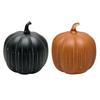 Twinkle Pumpkin Night Light with Timer Halloween Glass Starry Night Lamps Auto-Off LED Fall Decoration for Tabletop Mantel