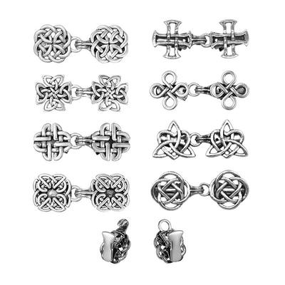 1pc Scarf Buckle Retro Hollow Versatile Sweater Clip