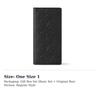 Louis Vuitton Brazza Cow Leather Wallet Men's Black M62900