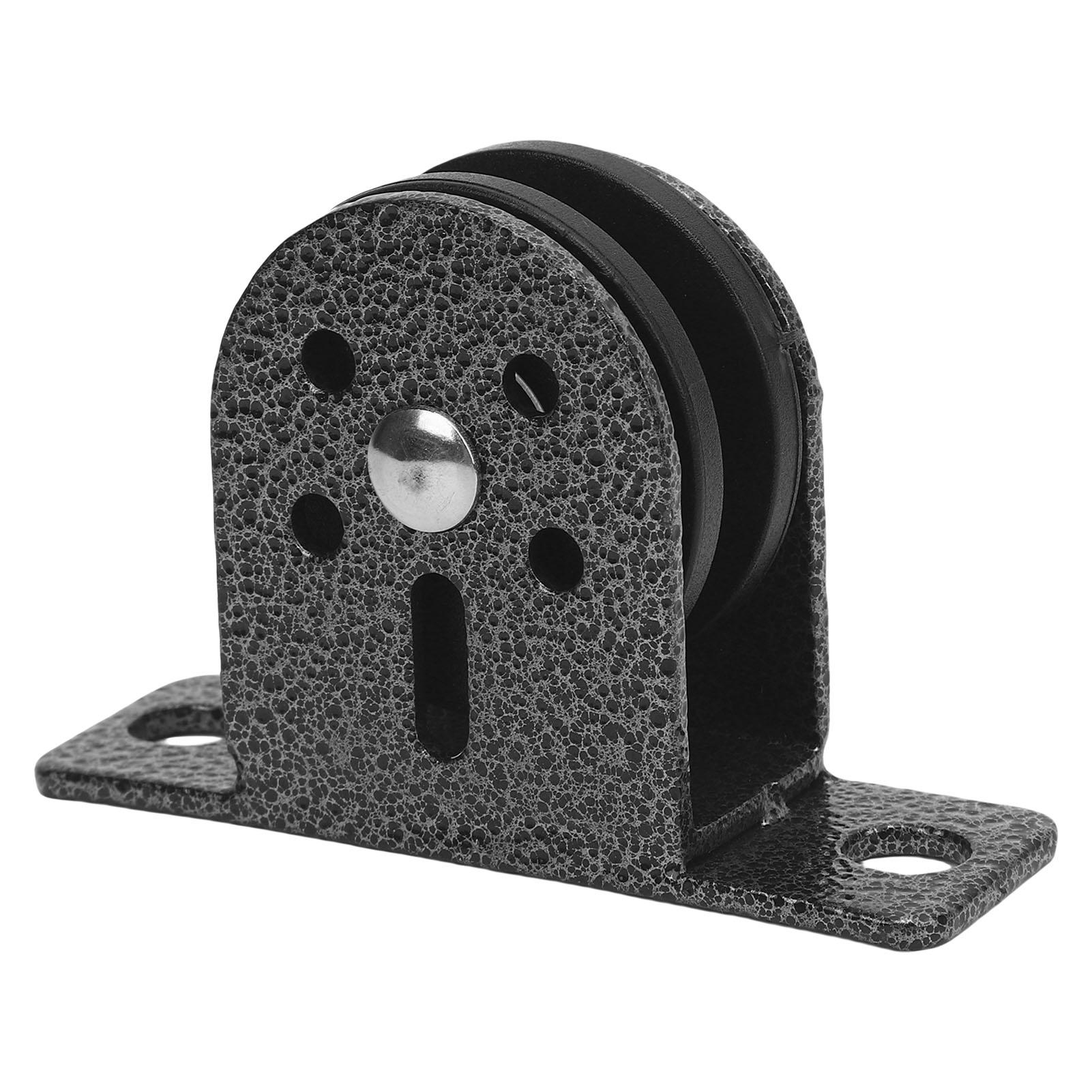 

Малый фиксированный блок стальной бесшумный грузоподъемность 661,4 фунта настенный потолочный монтажный шкив для