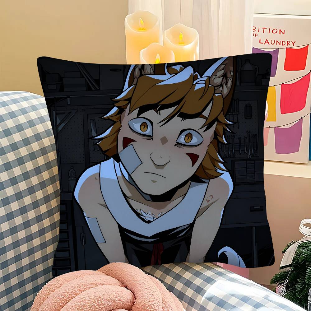 

pc BBoyfriend To Death Anime Pillow Case Fashion Square Pillowcase Bedroom Sofa Room Ins Decoration Leisure 40x40 cm