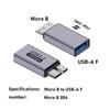 High Speed Micro B Adapter Male To Type C Type-C USB3.0 Micro B Connector Type C Female Adapter  PC