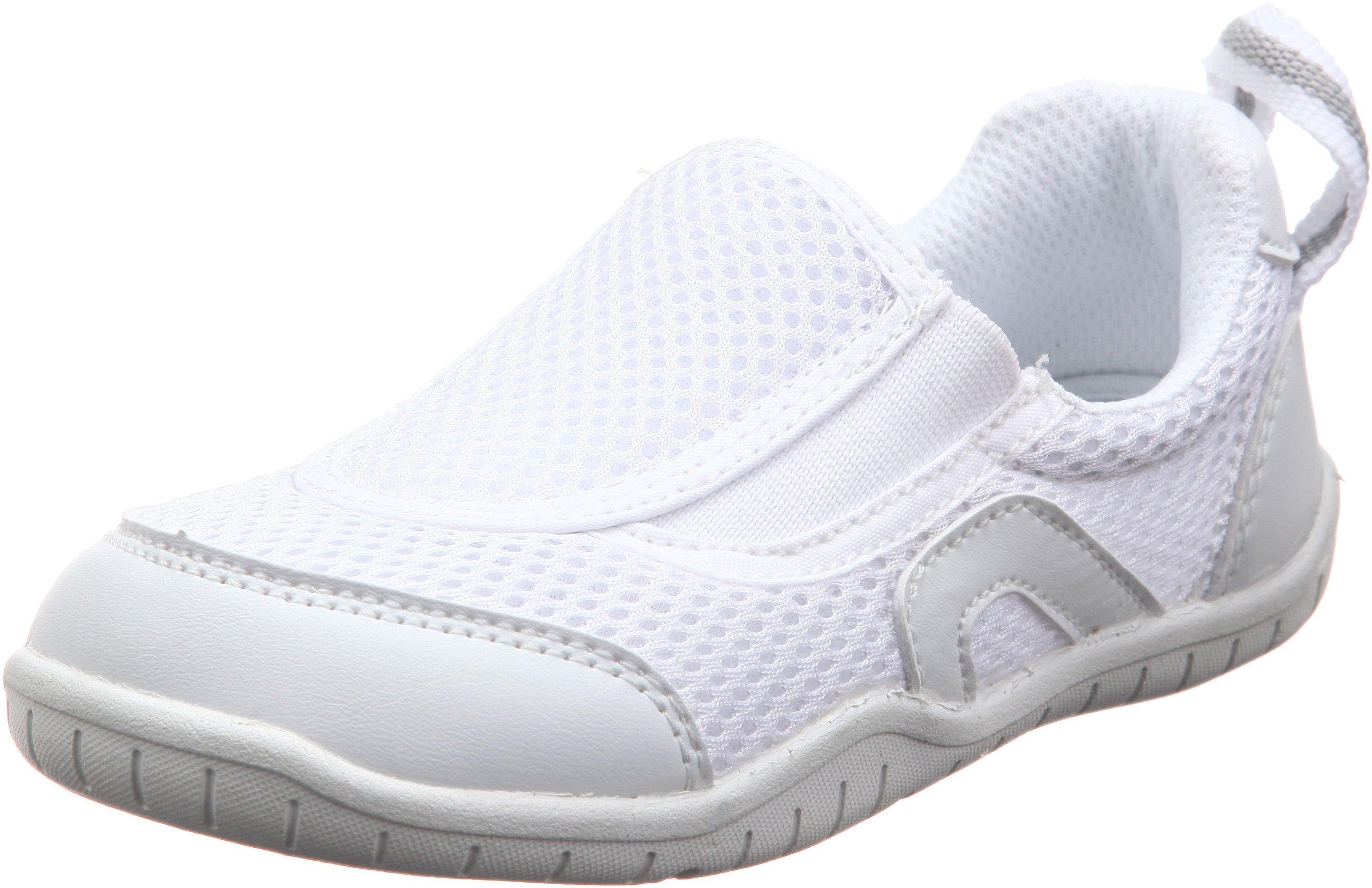 

IFME Breathable Sole Indoor Size 3E Slip-On Shoes, SC-0002, Kids, White, 22.0 cm, белый