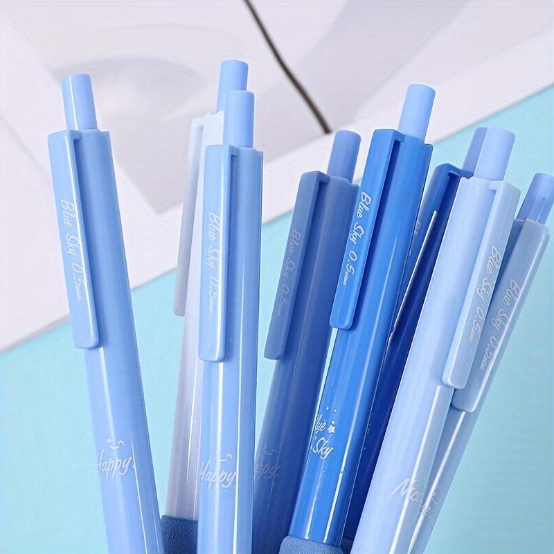 4 pcs Cartoon Style 0.5mm Neutral Pen Student Learning Writing Gel Pen School Cultural Supplies Gift Ballpoint Pens(Black Ink)