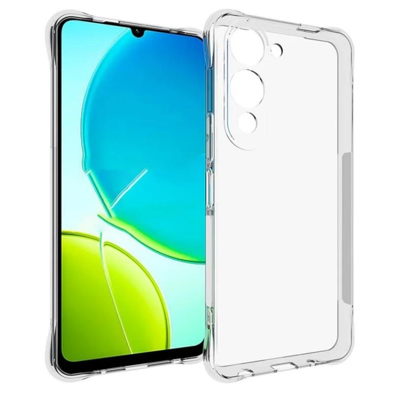 

Прозрачный ТПУ чехол для vivo Y04 4G/vivo Y29s 5G WANLONFENG Серия TM 2.0мм Задняя крышка телефона Transparent