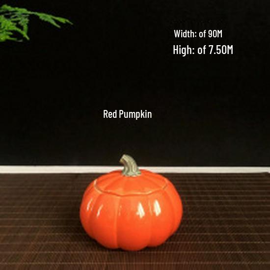 Smokeless Aromatherapy Pumpkin Ceramic Candle – Long-Lasting, Soothing Indoor Fragrance