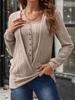 European & American Women's Fashion 2-Piece Button Sweater Knitwear for Autumn & Winter