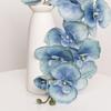Realistic Artificial Orchids Stem Silk Flower Branch for Permanent Wedding Displays or Home Vases Table Decoration