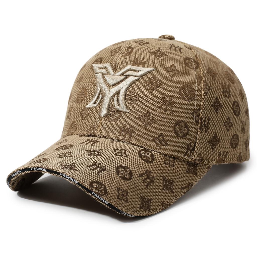 Embroidered Letter Baseball Cap—Breathable Summer Sun Hat, UV-Protective Outdoor Hat, Adjustable Size