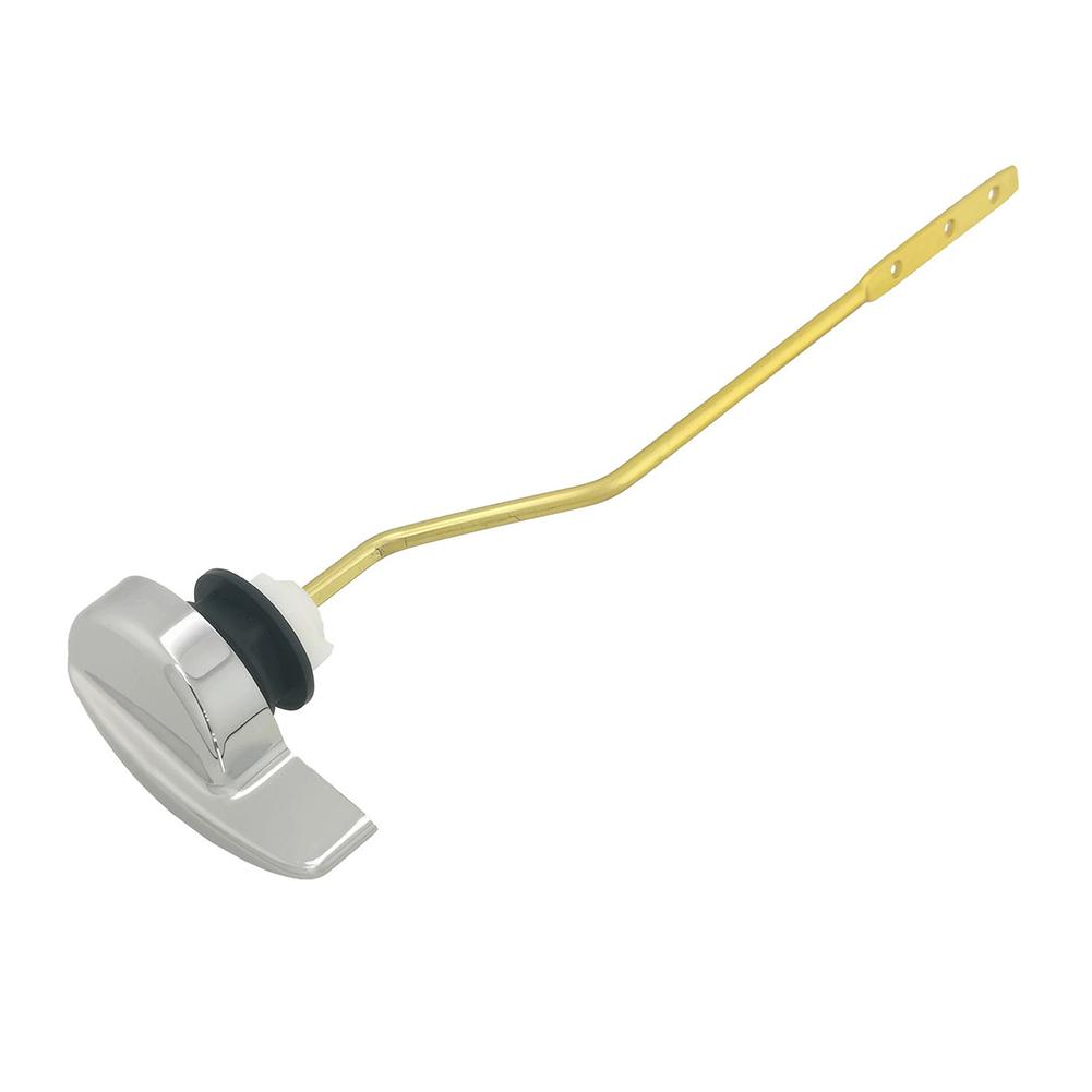 Side Front Mount Toilet Lever Handle for TOTO Toilet Tanks Stylish Metal Design for Enhanced Bathroom Aesthetics