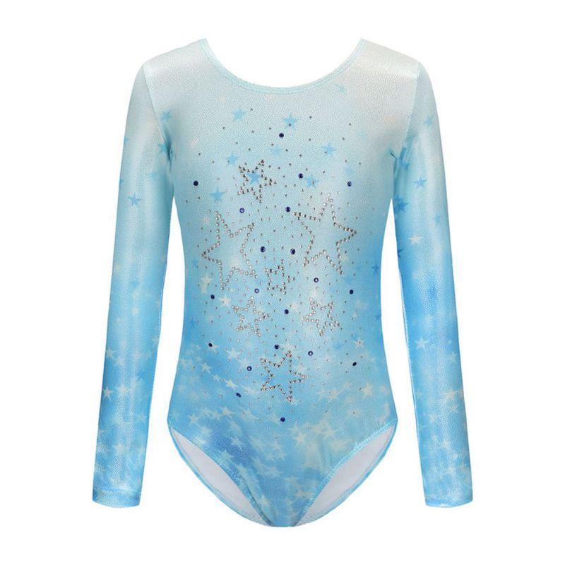 5-12 Jahre Kinder Mädchen Gymnastik-Leotard Performance-Outfit