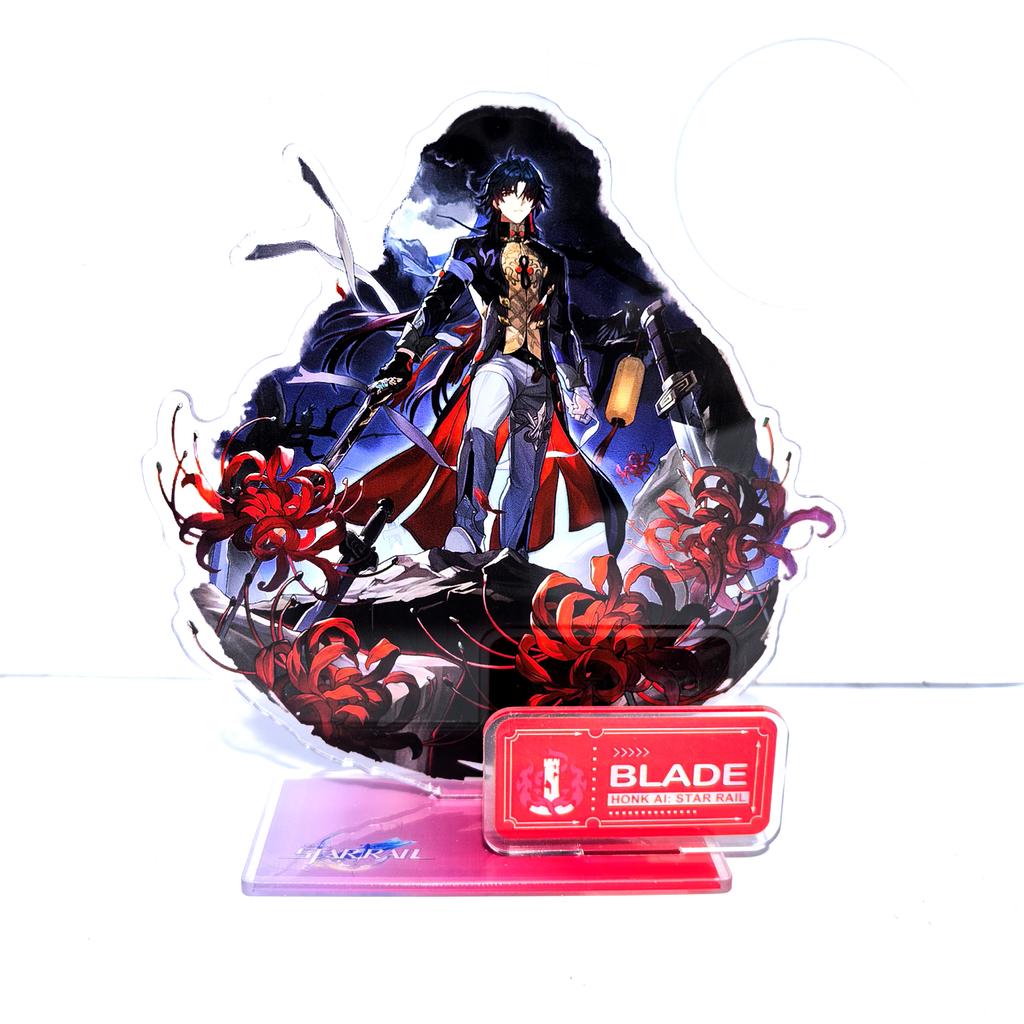 Game Figure Honkai: Star Rail Sunday Jiao Qiu Yunli Firefly Jingliu Acrylic Stand Model Plate Cosplay Anime Keychain Fans Gift