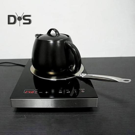 Wärmeverteilerplatte, Edelstahl-Kochfeld-Konverterplatte, Simmerplatte für Elektro-/Gas-/Glaskochfeld, Kochfeldring