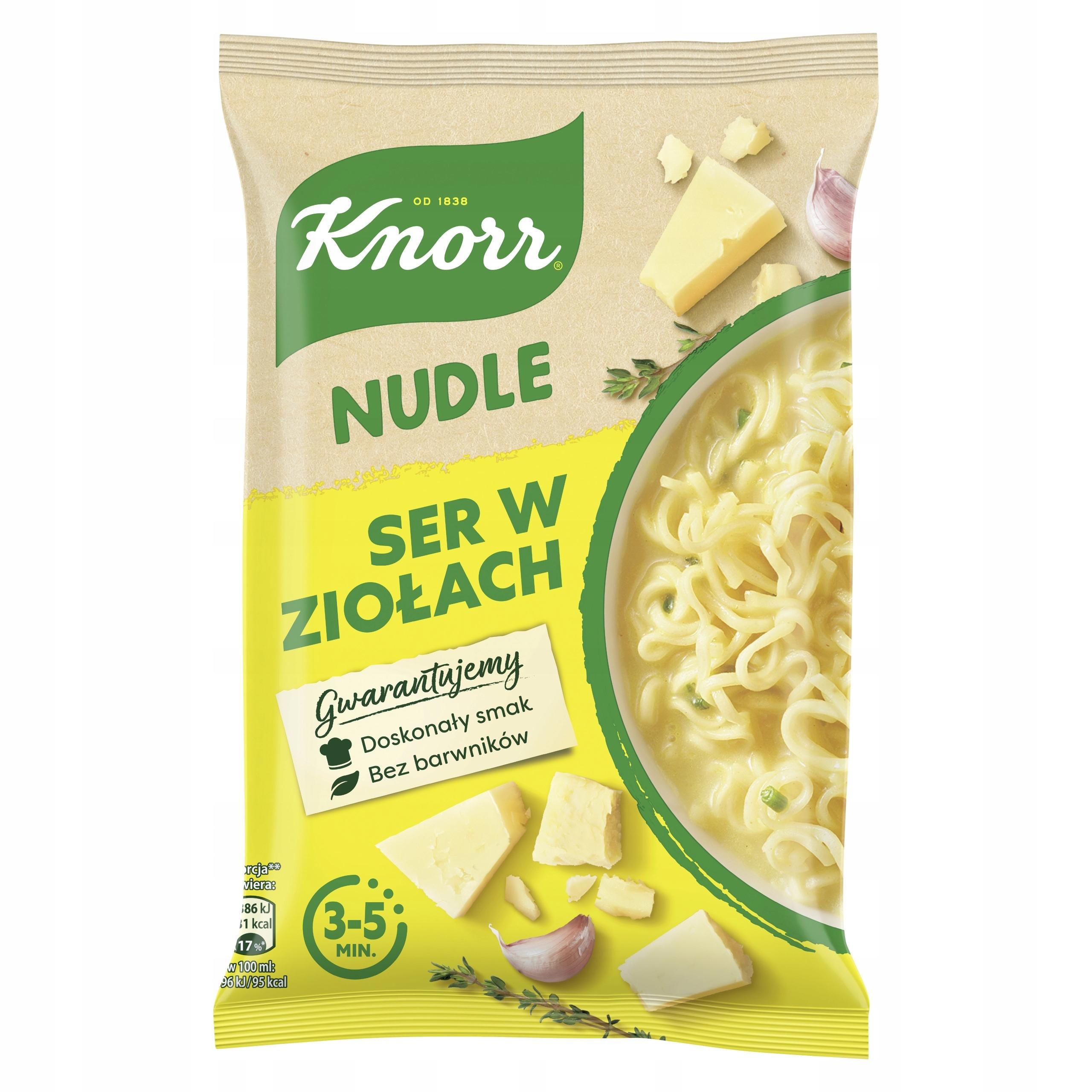 Knorr Nudeln Käse mit Kräutern Suppe-Gericht 61 g