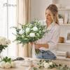 120 Pcs 4 Kinds Mixed Eucalyptus Greenery Stems, Baby Breath Flowers Artificial Bulk and Greenery Stems for DIY Bouquets Wedding Home Floral Decor