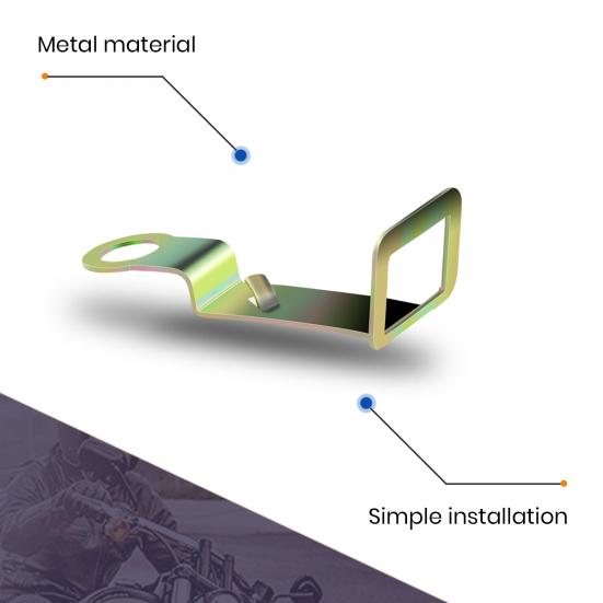 Motosiklet Korna Geçiş Anahtarı Metal Montajlı Evrensel Korna Kontrol Anahtarı Motosiklet Scooter Modifikasyonu Yedek Aksesuarlar