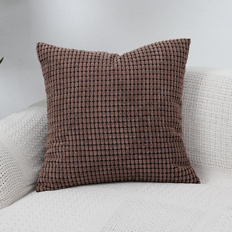 Elegant Scandinavian Pillows Modern Corduroy Cushion Cover For Cozy Home Decor