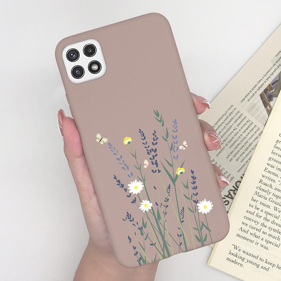 For Samsung Galaxy A22 A22s F42 5G Case Cute Avocado Silicon Back Soft Phone Cover For Samsung A 22 A 22s F 42 5G Colorful Shell