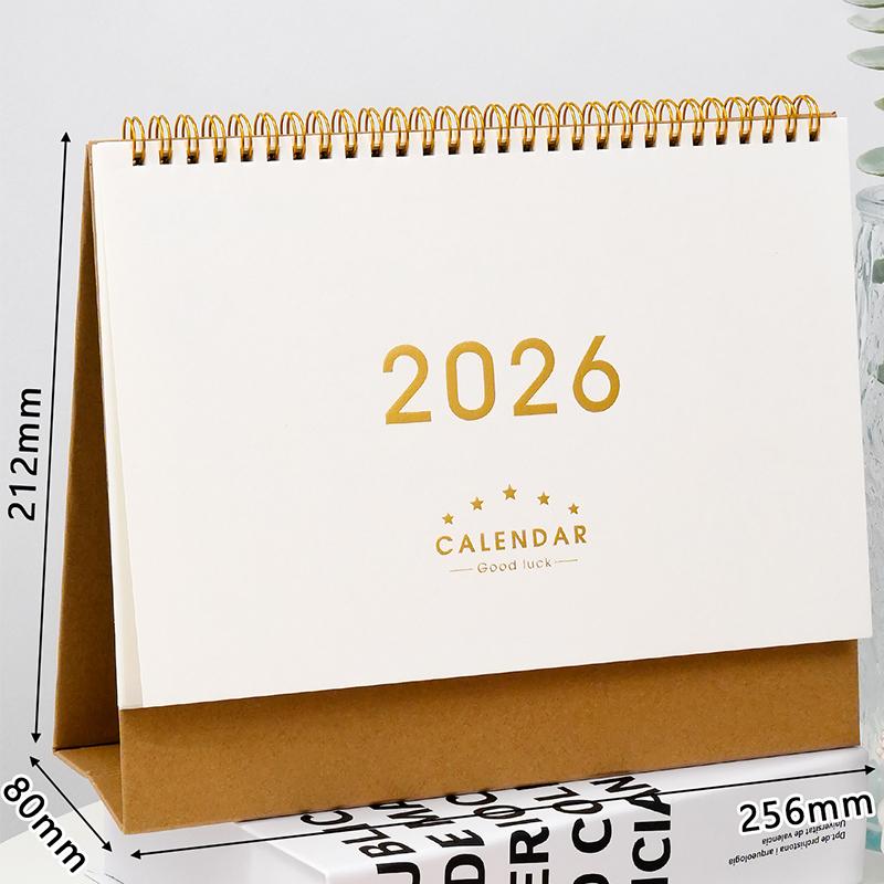 New 2026 Desk Calendar Annual To Do List Monthly Daily Planner Time Management Book