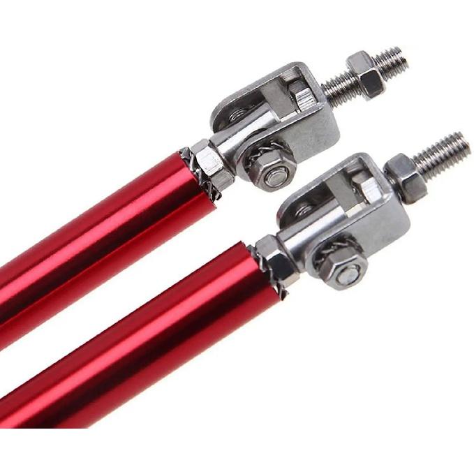 2PCS Universal Front Bumper Lip Splitter Spoiler Strut Rod Support Bar For Dodge Charger SRT SXT 2000-2022 Car Accessories