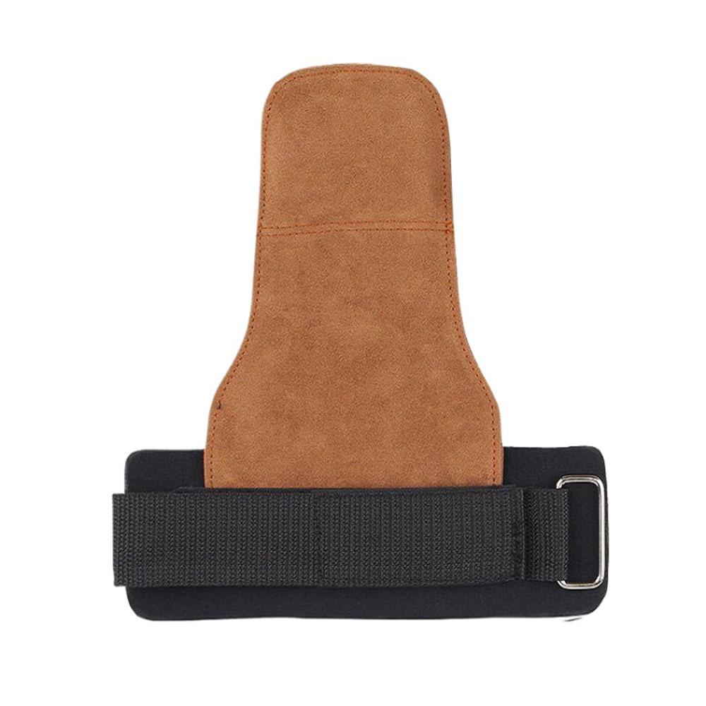 

Cowhide Palm Weight Lifting Gloves for Fitness Gym Training Dumbbell Pull-Up Palm Protection