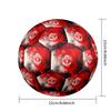 Man U logoSoccer Ball Colorful All Ages Machine Stitched PVC Competition Ready Durable High-Bounce
