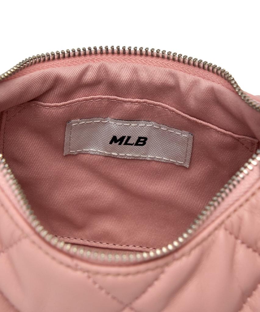 Mlb Basic Quilted Pu Hobo Bag La (L.Pink)