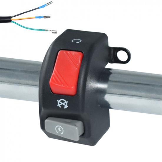Universal 22mm Motorcycle Handlenar Switch for Engine Start Stop Kill Light Horn