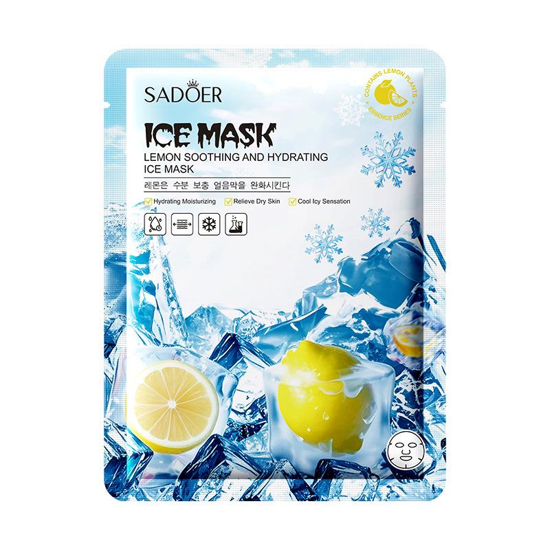 Strawberry Hydrating Ice Mask,Moisturizing and Hydrating Ice Sheet Mask,Refreshing and Hydrating,Suitable for All Skin Types