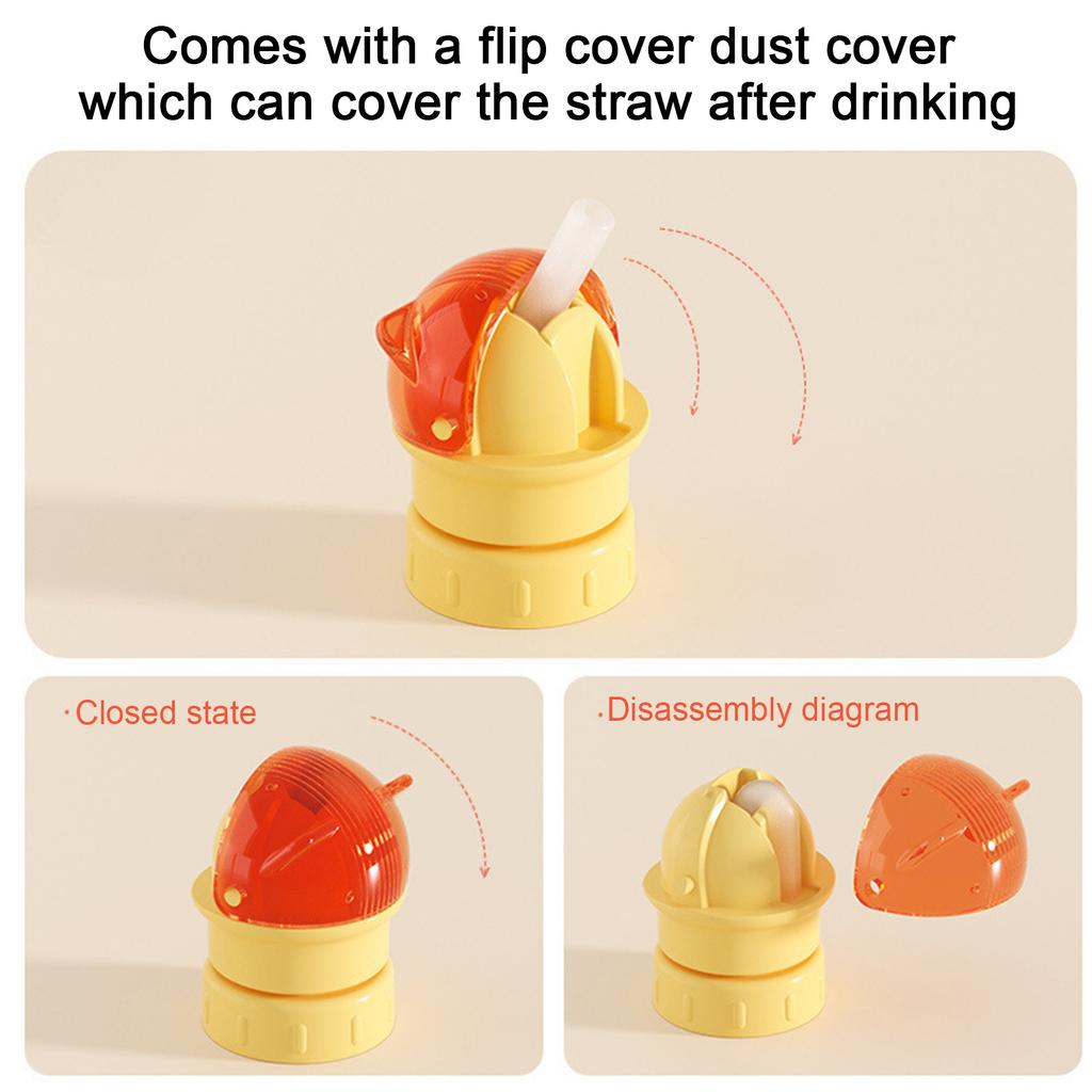 Water With Straw Cap Conversion Head, Suitable For Infants And Children To Prevent Suffocation When Going Out