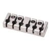6 String Lock with Screws Metal Headless Guitar Bridge String Lock Musical Instrument Parts 42mm