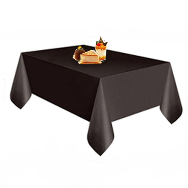 Față de masă din plastic de unică folosință, acoperire pentru masă pentru ieșire, picnic, banchet de nuntă