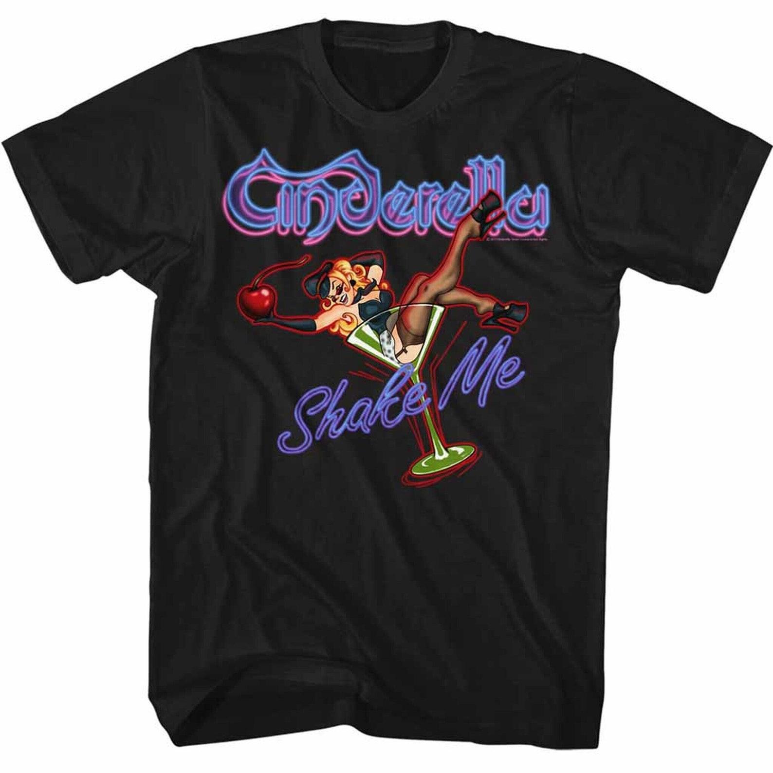 Cinderella Shake Me Black Adult T-Shirt 3XL