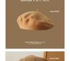 High-Quality Australian Wool Beret: Anti-Pilling, Korean Style, Solid Color, Retro Painter Hat for Girls