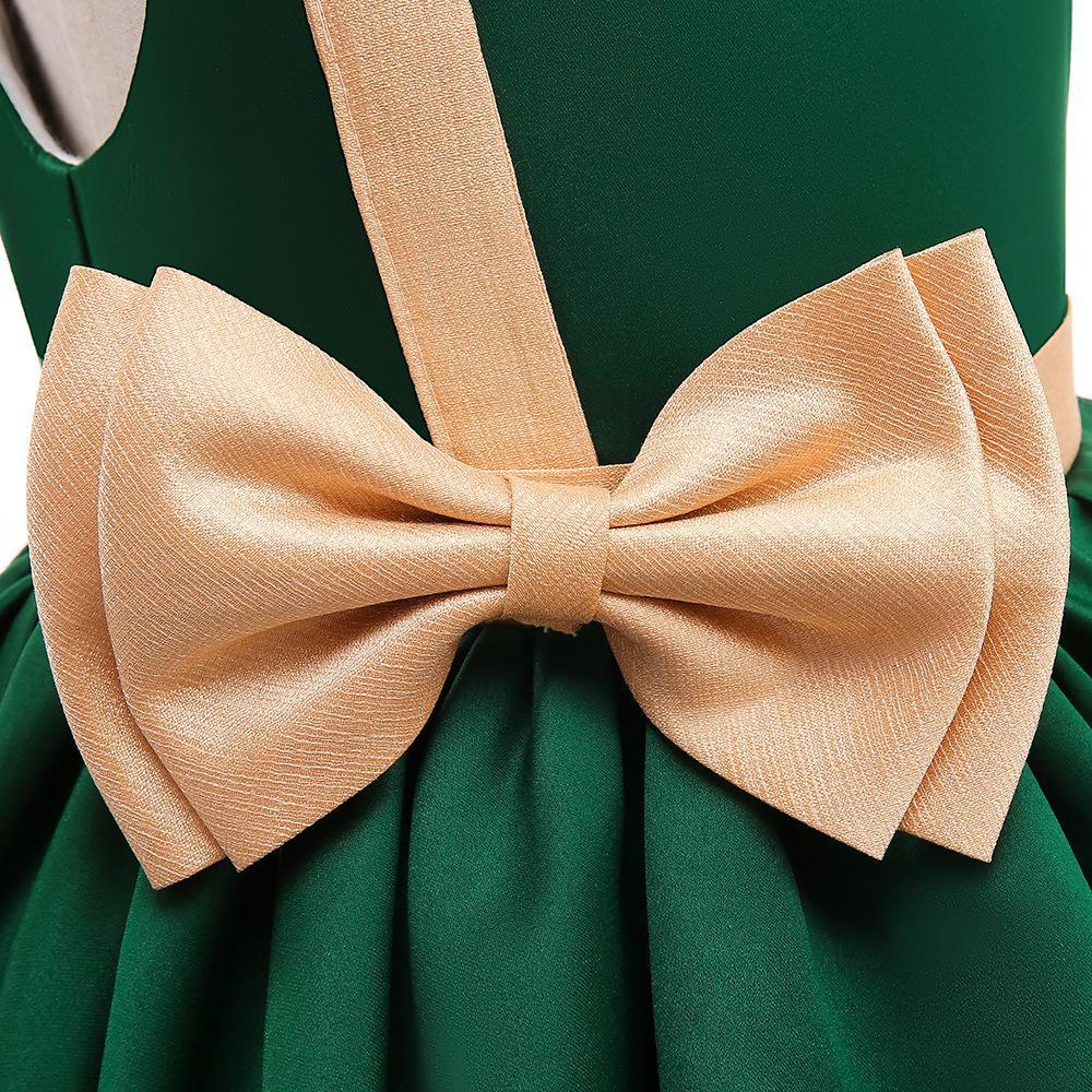 Girl Tutu Flower Dress For Girls Winter Clothing Children Christmas Birthday Party Princess Gown Dresses Kids Bead Tutu Costume