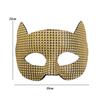 Halloween Cat Diamond Mask Sexy Half Face Eye Mask Halloween Party Cosplay Lovers Mask Costume Props Male Female Costumes