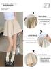 Women's Summer 2025 High-Waisted Wide-Leg Ballet Style Drawstring Shorts
