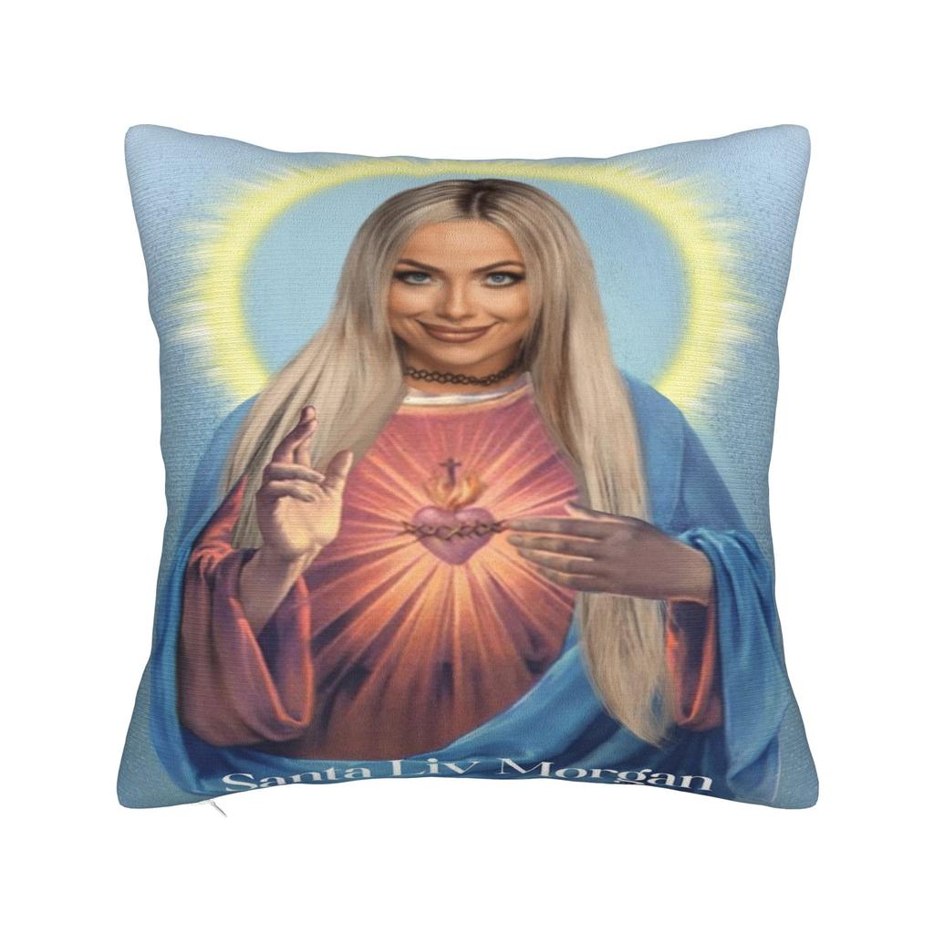 Liv Morgan American Wrestler And Actress  Pillow Case  Custom Pillow Cover For Chair Sofa Home Decor Cute Funny Pillowcases