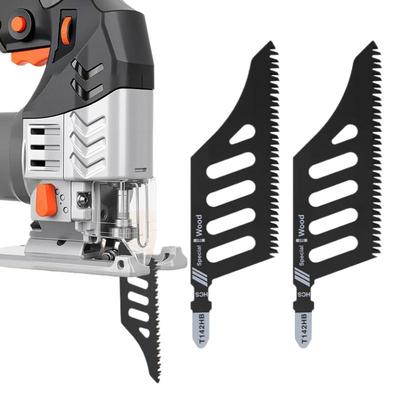 1/5Pcs T Shank Flush Cutting Replacement Blades Curved Jigsaw Blade For Precision Cuts Precision Ground Teeth