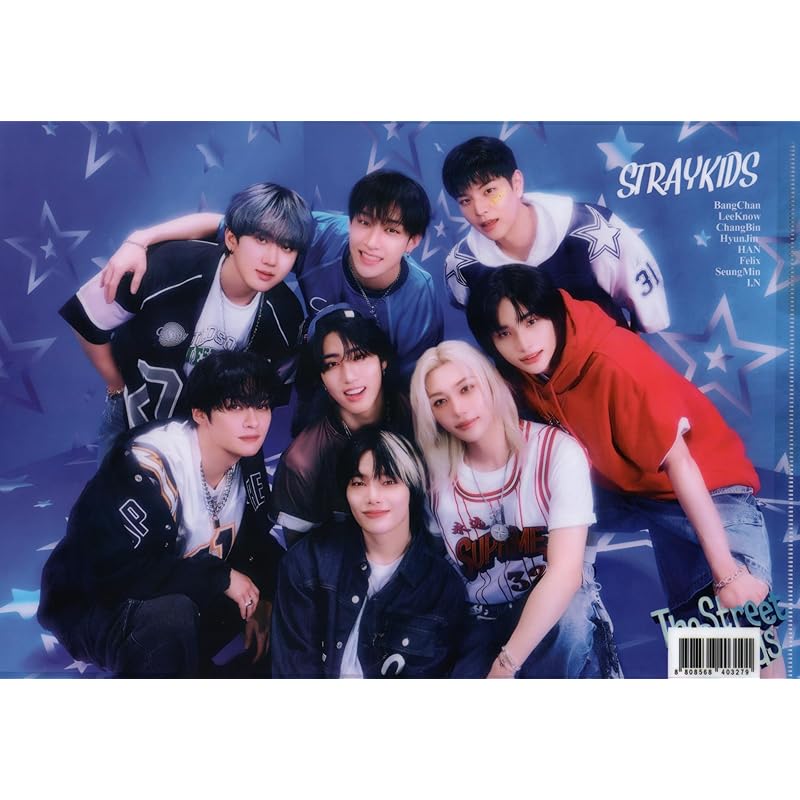 

Stray Kids Stray Kids Товары прозрачный файл формата А4 K-POP